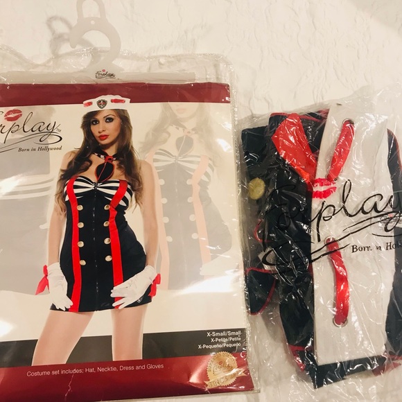 🔥 Forplay Women’s Sailor Chic size XS
Sailor  chic; dress, hat, necktie .New - Picture 5 of 16